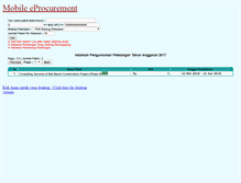 Tablet Screenshot of eproc.pu.go.id