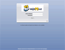 Tablet Screenshot of mail.pu.go.id